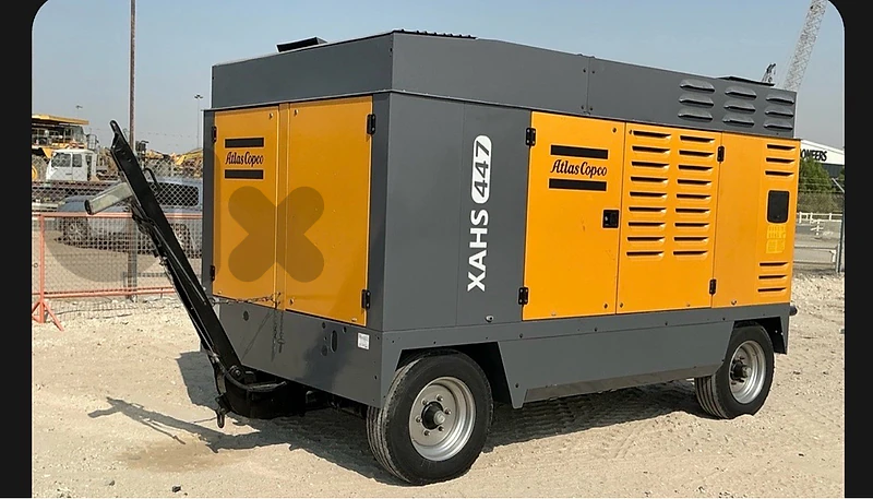 2015 Atlas Copco XAHS447 Mobile Air compressor