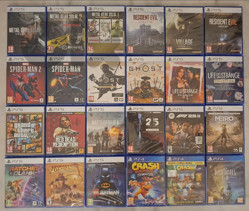 Ps5/Ps4 games brand new sealed