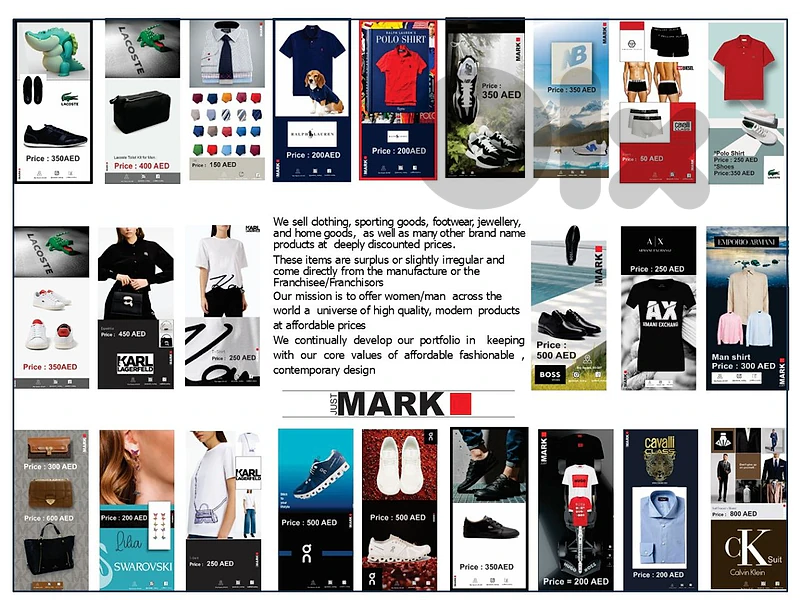 For whole sales and Retail