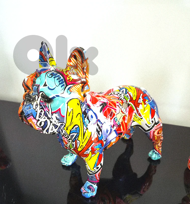 Dog - Fusion Graffiti Resin Sculpture Artwork