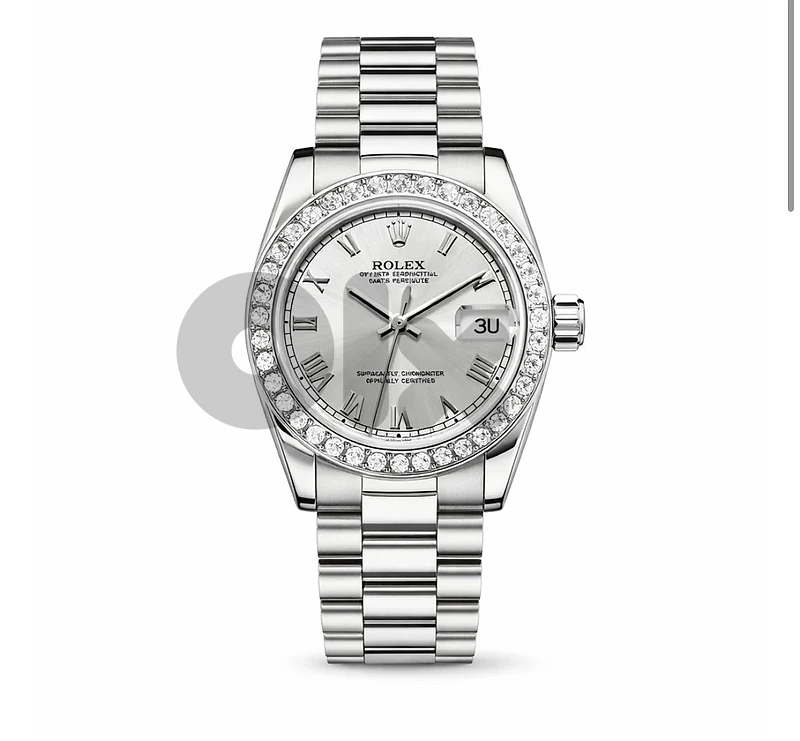 Rolex Datejust – Diamond Bezel and Silver Dial