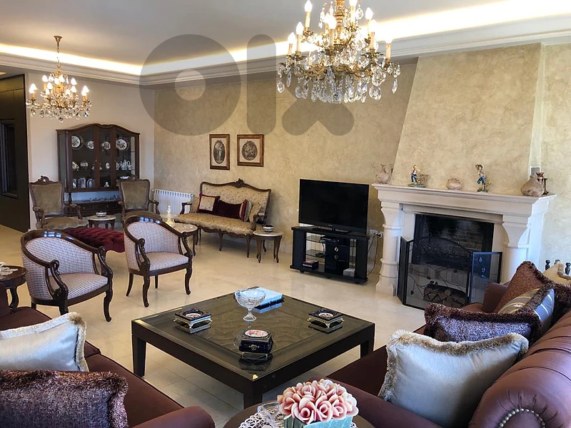 Furnished 3-Bedroom Apartment for Rent in Zahle MQJG023