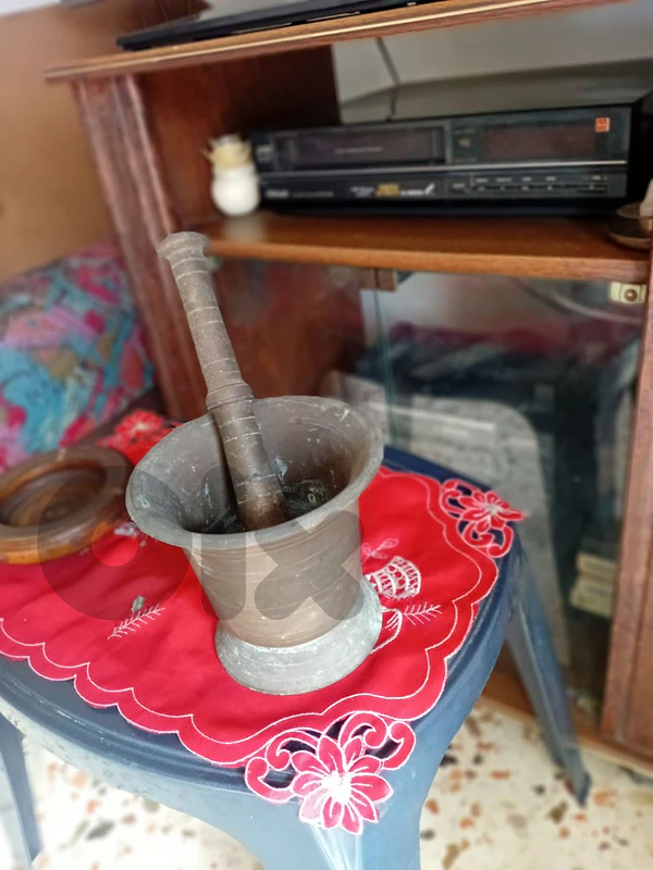جرن نحاسي للديكور