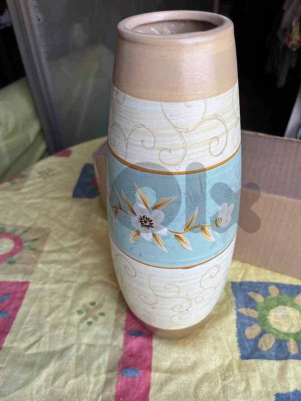 Flowers Painting Vase