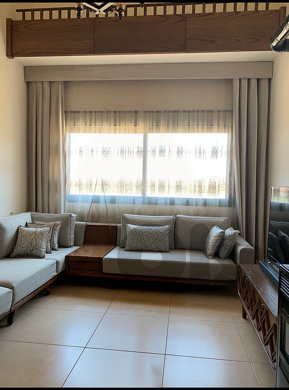 Original and eye catching living room