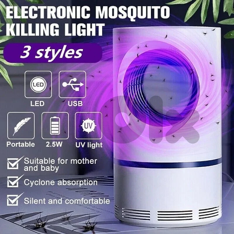 Silent USB Photocatalysis Mosquito Killer