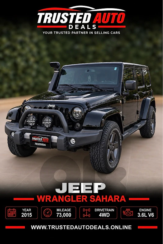 Jeep Wrangler Sahara 2015