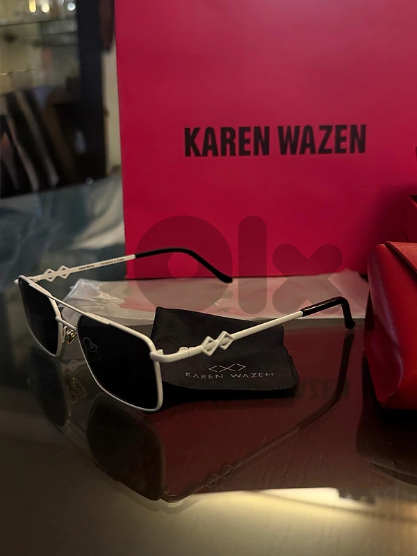 DEVON - WHITE SUNGLASSES