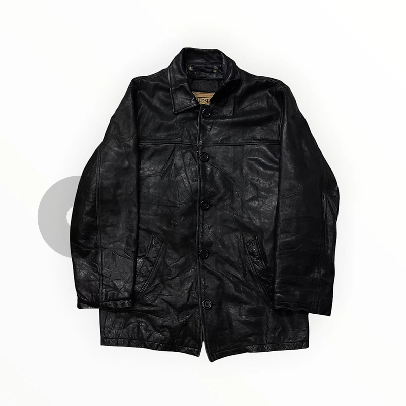 RED SKINS vintage leather jacket