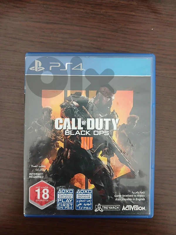 PS4 Call of Duty: Black Ops 4 (Original Box + Disc) – 100% Working