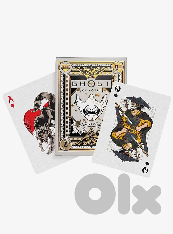 Ghost of yotei collecterd edition - playing cards