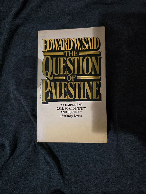 The Question of Palestine – Edward Said