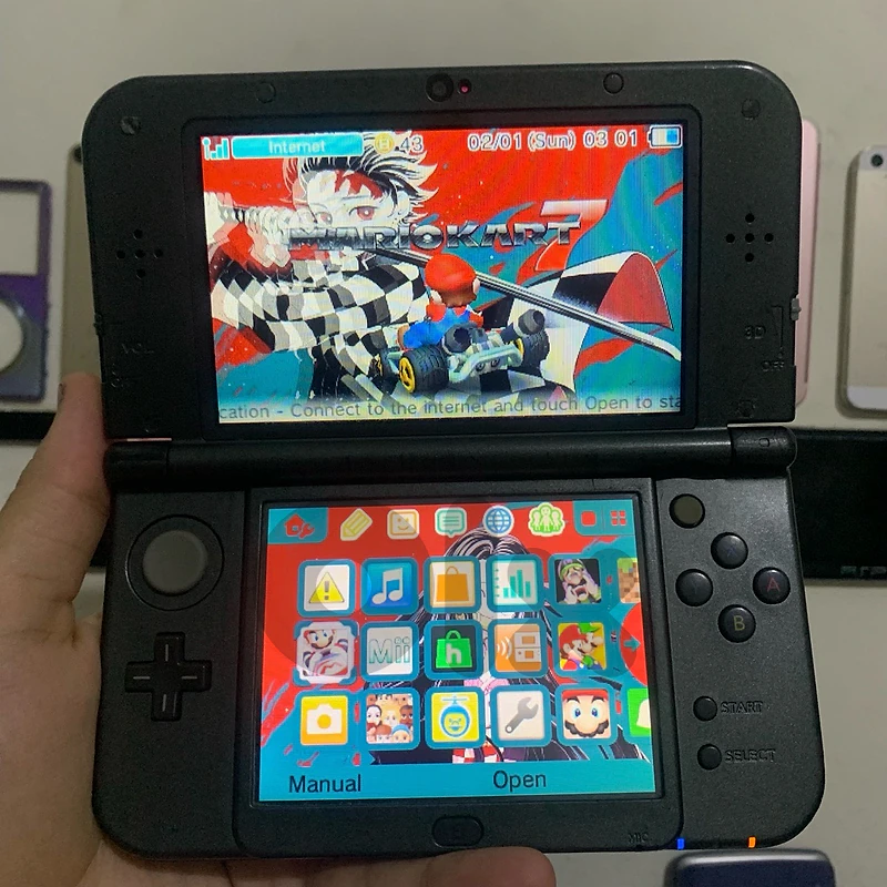 MODDED New Nintendo 3DS XL Black