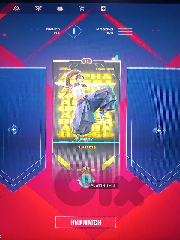 plat 2 rank ready valorant account