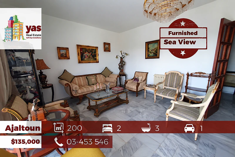 Ajaltoun 200m2 | Private Street | Fully Furnished | Mountain View | EL