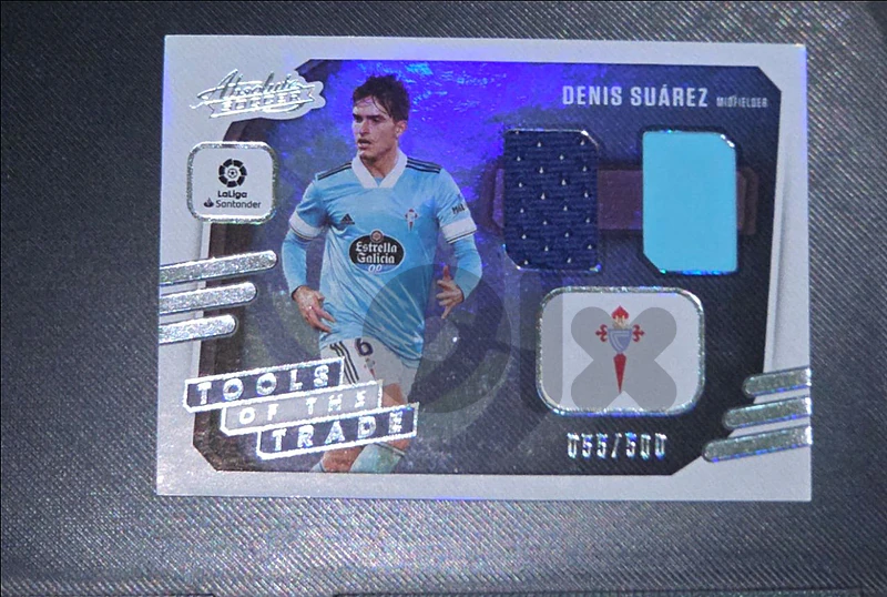 Denis Suárez Triple Patch Relic /500
