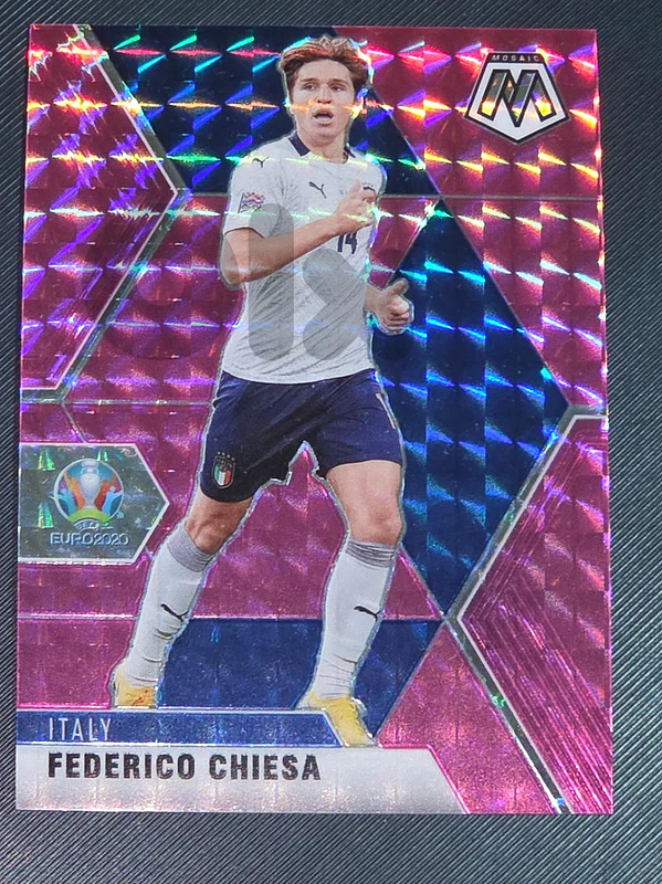 Federico Chiesa Italy Pink Mosaic Prizm 25/25