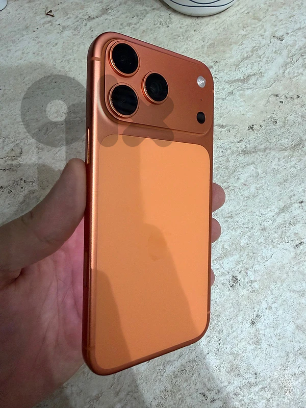 Used iphone 17 pro max 256gb orange