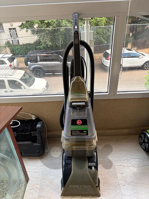 hoover brush and wash
