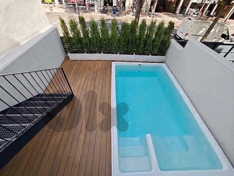 Barcelona get your residency apartment +terrace garden &pool #PR-00507