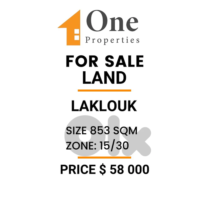 LAND FOR SALE IN LAKLOUK LAND FOR SALE IN LAKLOUK