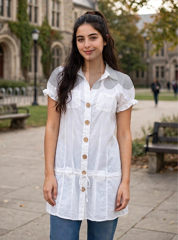 white chemise your new everyday favorite!