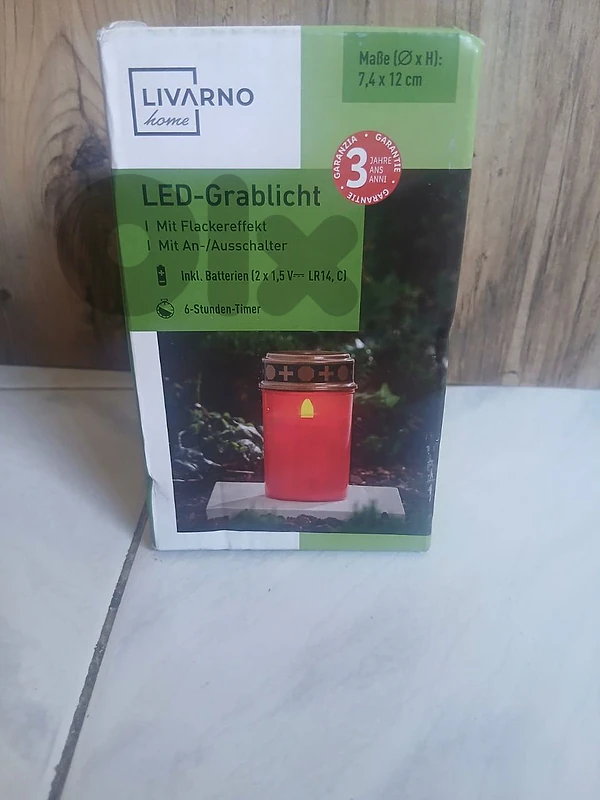 مجموعة شموع معطرة وقنديل LED ذكي Livarno Home (ألماني جديد)