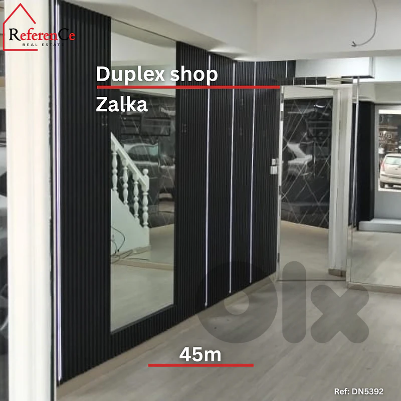 Duplex Shop available in Zalka محل دوبلكس رائع  في الزلقا