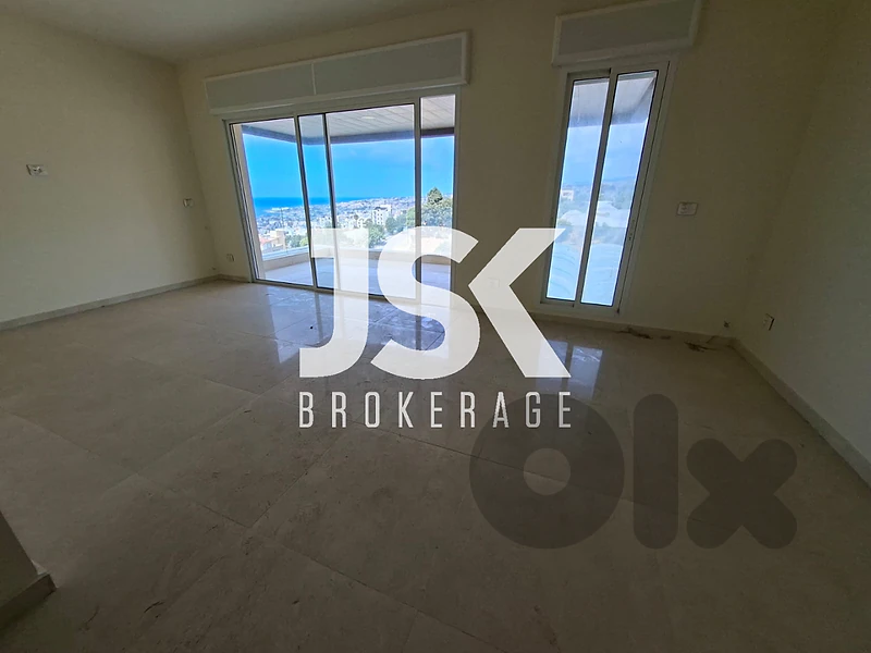 L22799 Duplex With Panoramic Sea View For Sale in Blat, Jbeil