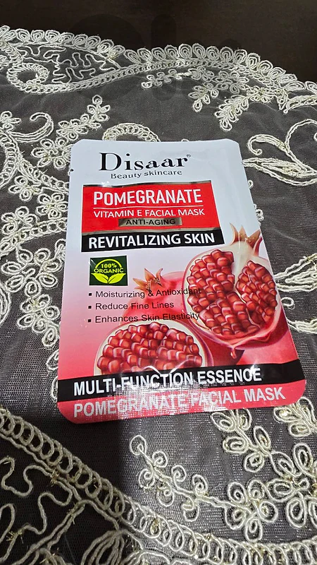 Anti-aging pomegranate Mask! high hydratation effect with vitamine E !