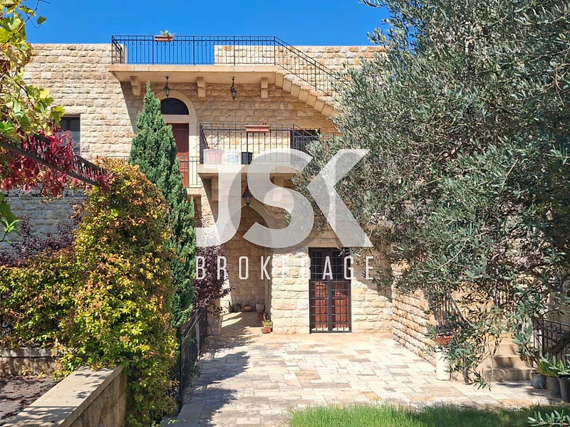 L22809 Amazing Villa with Terraces and Sea View in Bmekine, Aley