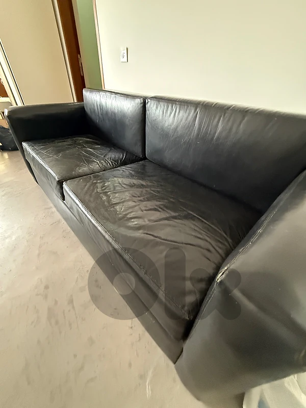 leather couch