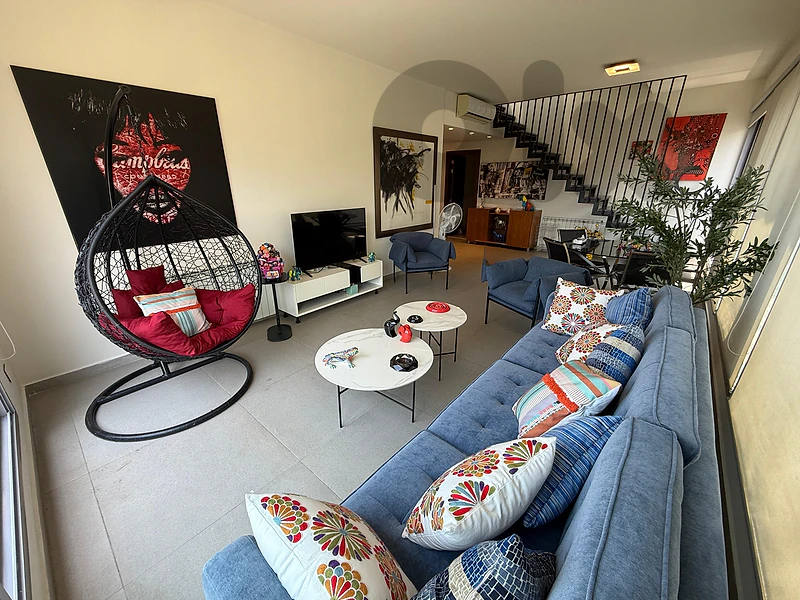3BR Apartment with 40sqm Private Terrace for Sale in Jamhour - 240sqm