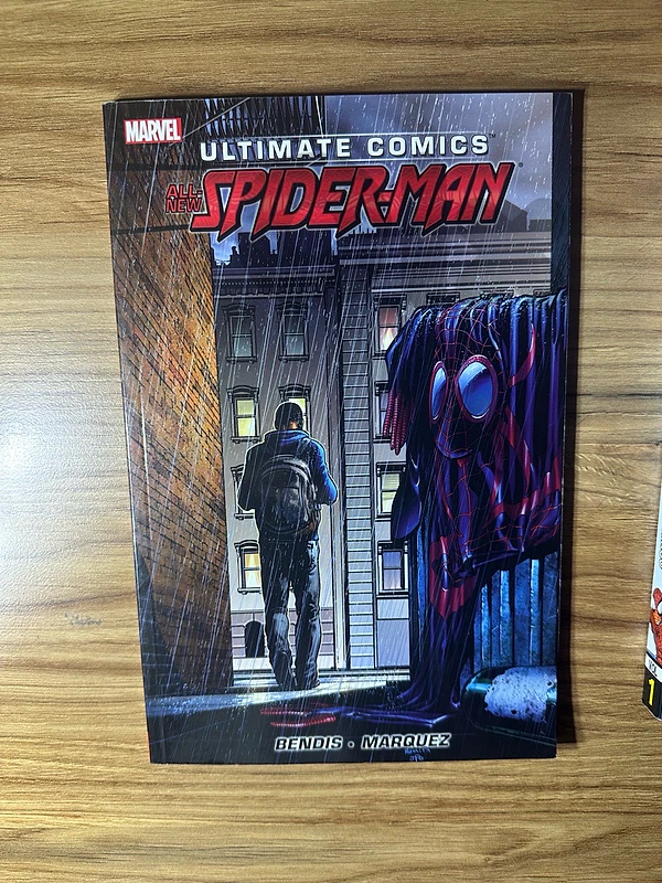 marvel comic book ultimate spider man miles morales