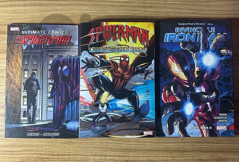 marvel comic books superheroes spiderman iron man