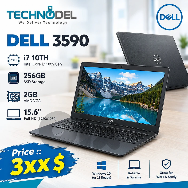 Dell 3590  i7 10th 2GB DEDICATED VGA