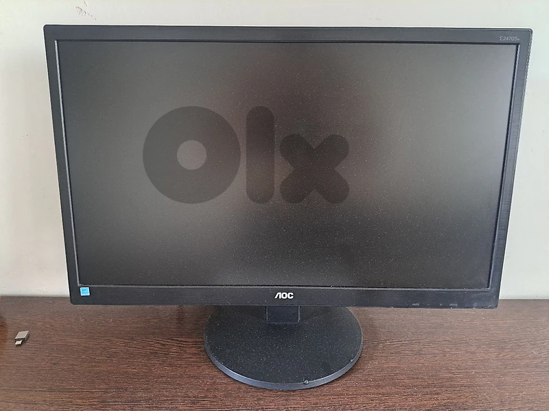 24" AOC Full HD PC Screen Monitor - شاشة كمبيوتر ٢٤ بوصلة فول اش د