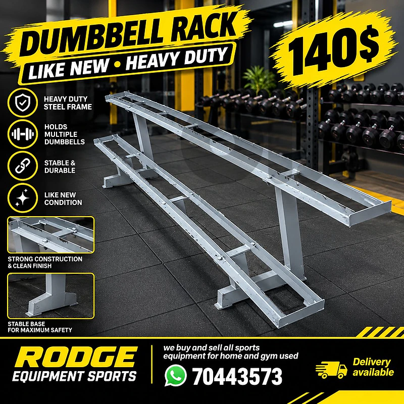 Rack for Dambels like new heavy duty