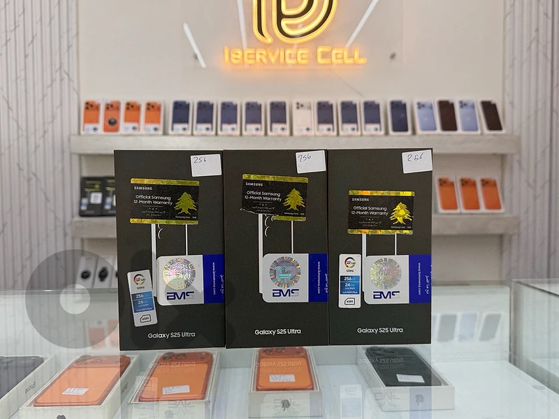 Samsung S25 Ultra 256gb Brand new sealed with BMS Warranty