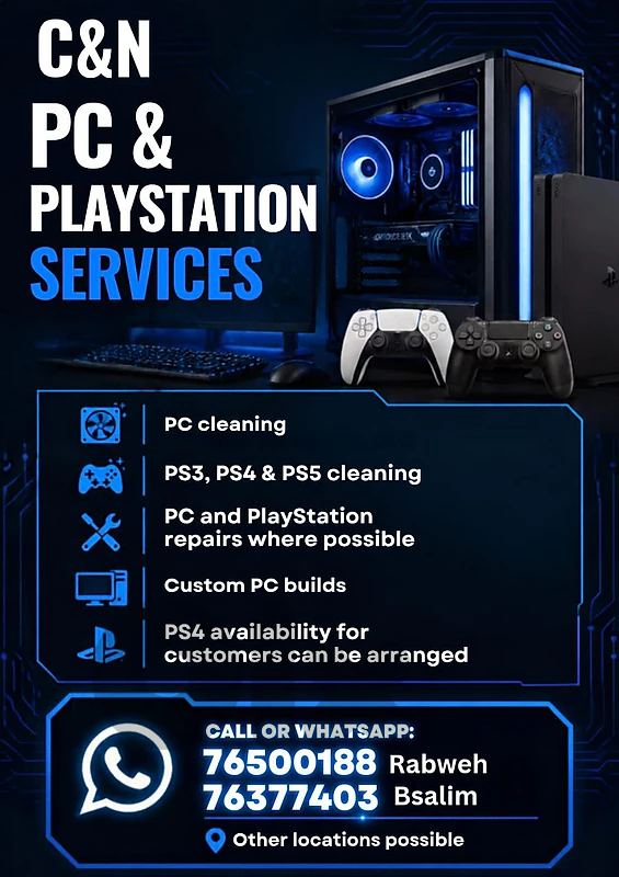pc/ps repair/cleaning