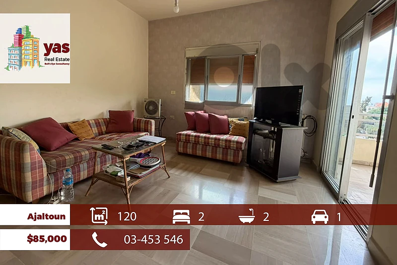 Ajaltoun 120m2 | Well Maintained | Panoramic View | Quiet Street | EL