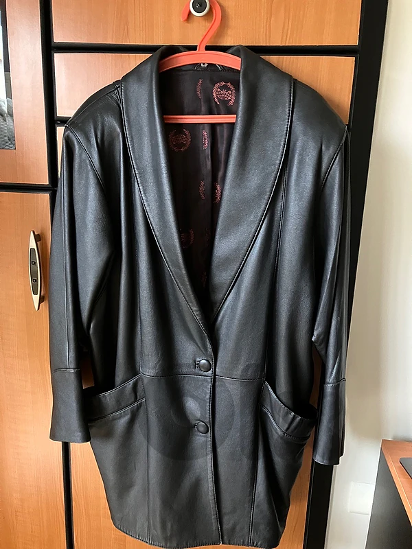 Black Leather Jacket for Women