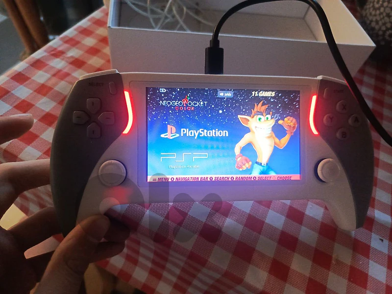 project x retro gaming handheld consle with 10,000 retro games