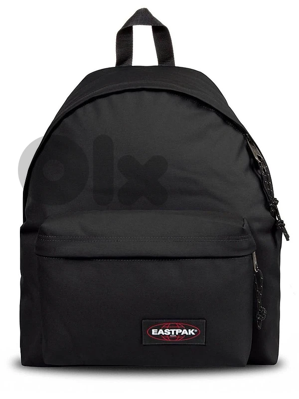 small black eastpak backpack