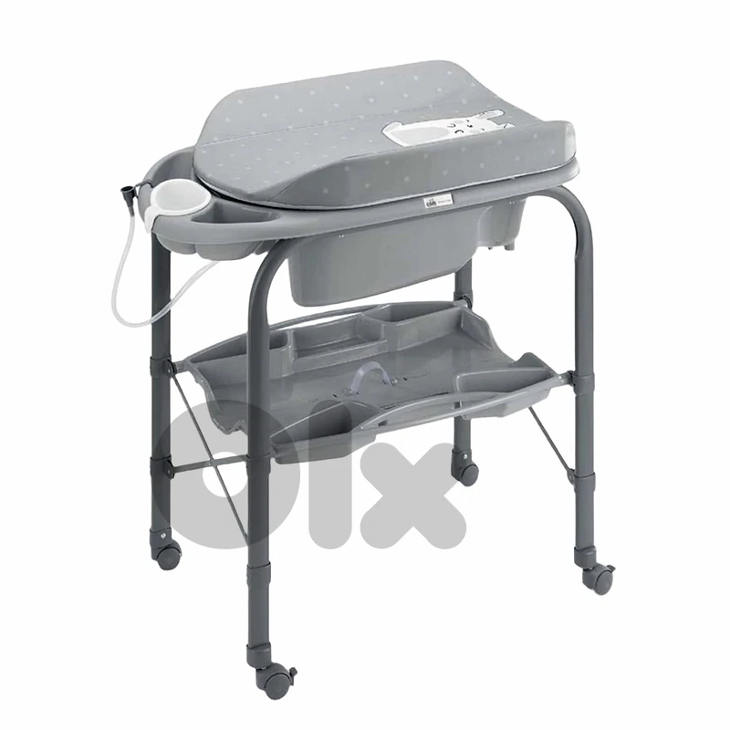 Soft changing table and bathroom