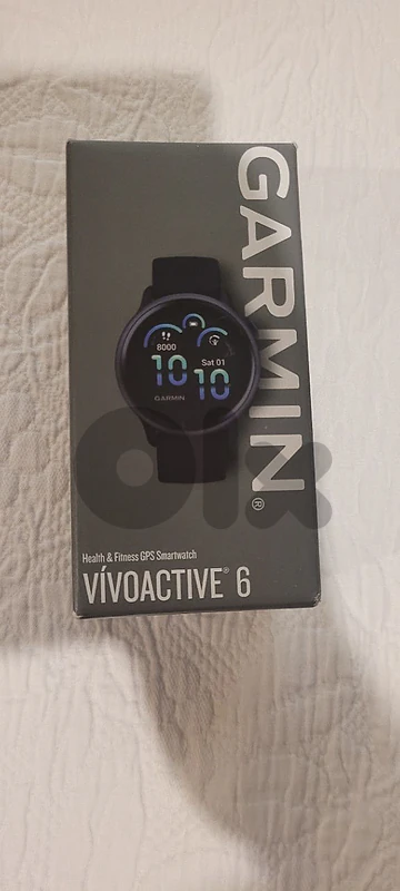 Garmin Vivoactive 6 Smartwatch - Slate with Black Band