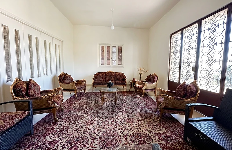 Traditional Stone Building with Beirut & Sea Views in Aley