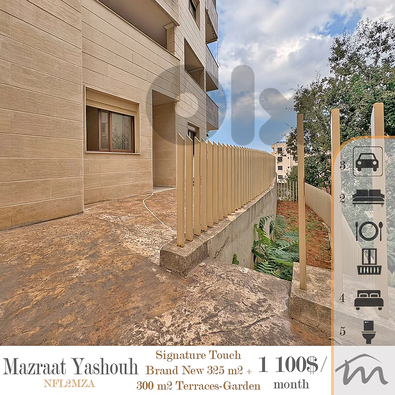 Mazraat Yashouh | Signature | Brand New 325m² + 300m² Terraces-Garden Mazraat Yashouh | Signature | Brand New 325m² + 300m² Terraces-Garden