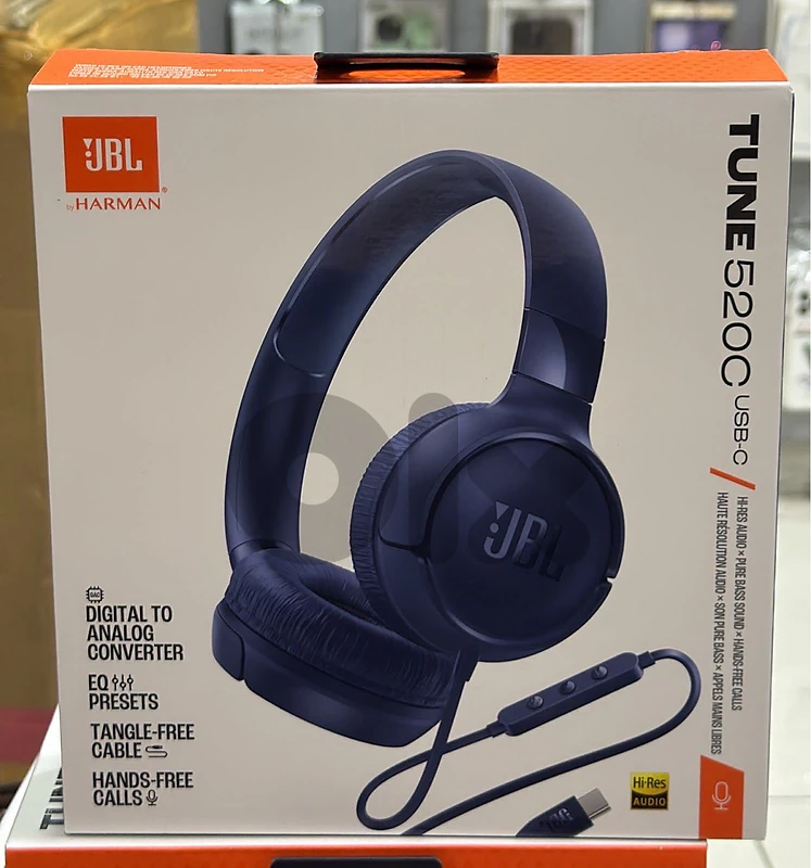 Jbl Tune 520C Usb-c Blue