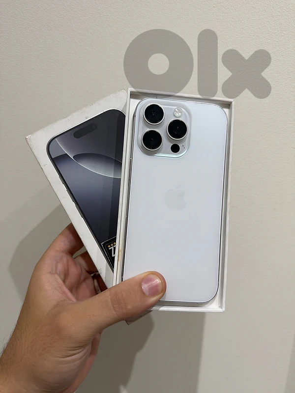 Used iphone 16 pro 256gb silver